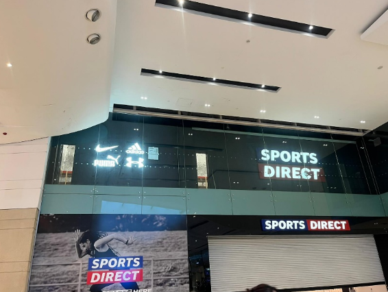 Sports Direct signage