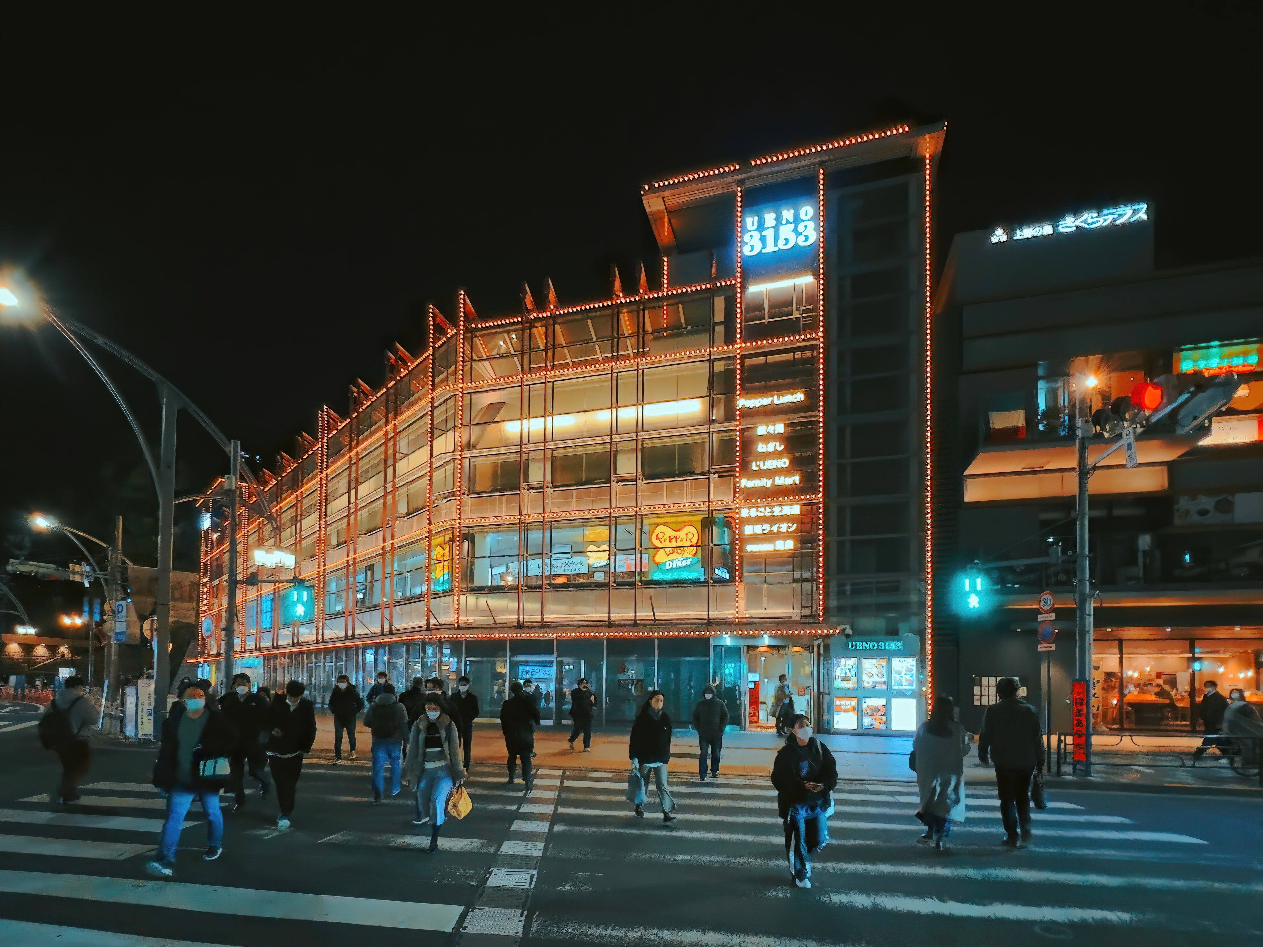 People walking around a high street retail park